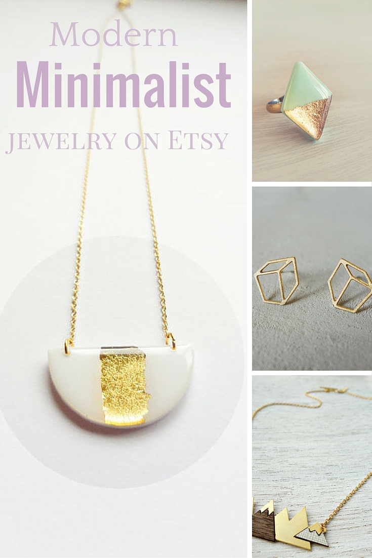 Modern & Minimalist Jewelry Designers On Etsy - Caramel Crew